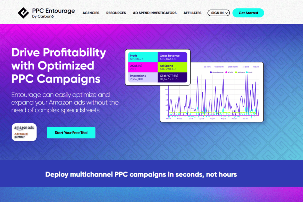 PPC Entourage Homepage